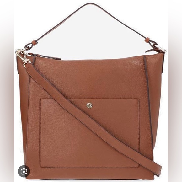 NWOT Cole Haan Shoulder Bag Crossbody British Tan, leather, camel